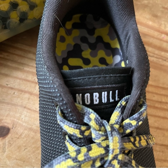 Nobull Sneakers Radial Trainer  Black Yellow Unisex Men’s 12.5 Women’s 14 - Picture 12 of 16
